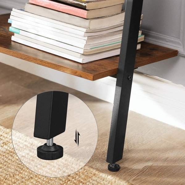 Petrus Stufenregal - Braun/Schwarz Petrus Stufenregal - Braun/Schwarz