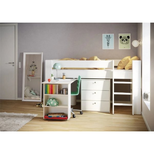 Fr Kinderhochbett 90 x 200 cm - Reinwei