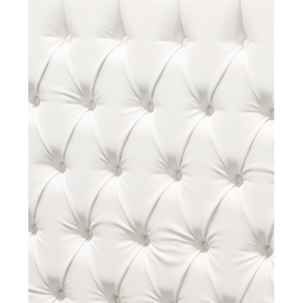 White Day Kopfteil wei�es Kunstleder - Breite frei w�hlbar!