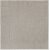Flachgewebter Teppich Eleanora Grau - 240x240 cm
