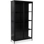 Industry Vitrinenschrank aus Metall - Metall / Glas