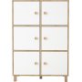 Vilamo Schrank 48 - Kiefer/wei
