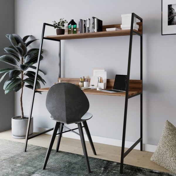 Samara Schreibtisch 115x55 cm - Nussbaum Samara Schreibtisch 115x55 cm - Nussbaum