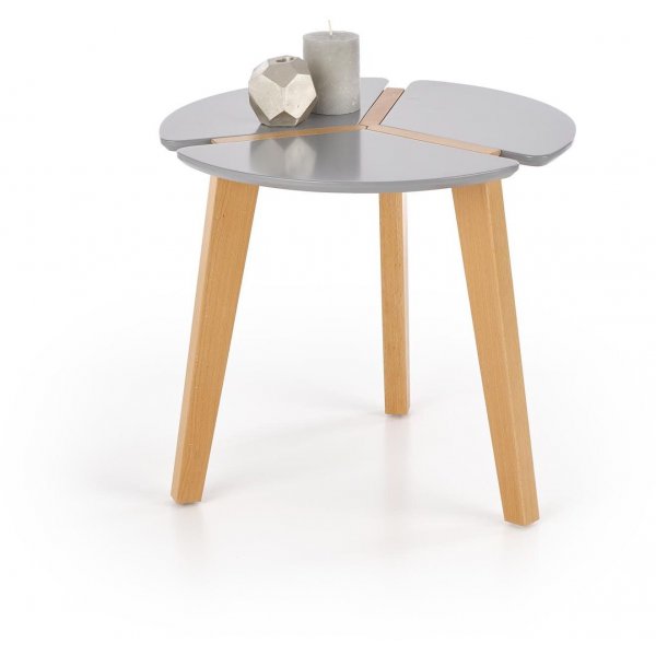 Donna Lampentisch 50 cm - Grau