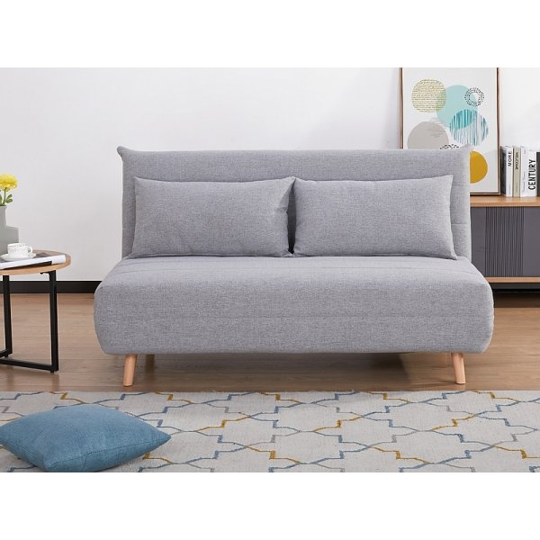 Spike 2-Sitzer-Schlafsofa in Grau Spike 2-Sitzer-Schlafsofa in Grau
