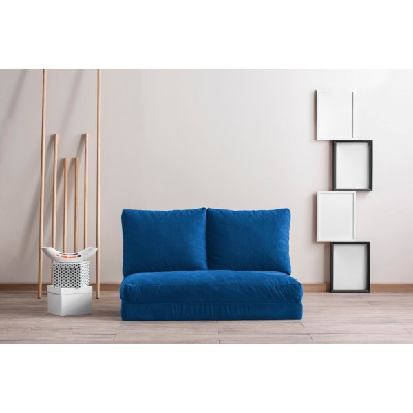 Taida 2-Sitzer Schlafsofa - Blau