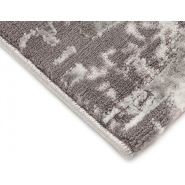 Maschinengewebter Teppich Galya Brick - Grau Maschinengewebter Teppich Galya Brick - Grau