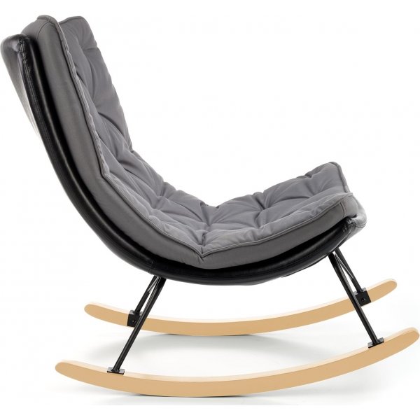 Prisma Schaukelstuhl - Grau