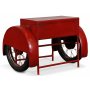 Vintage Getrnkewagen - Rotes Metall
