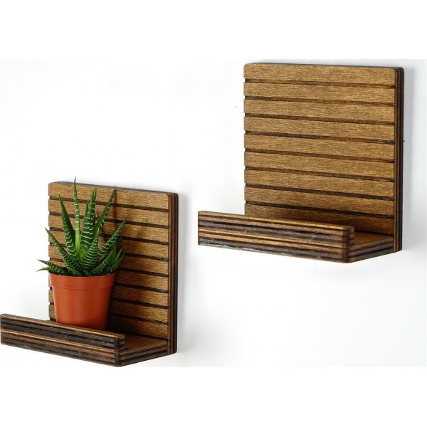 Rafa Wandregal 263 Walnuss