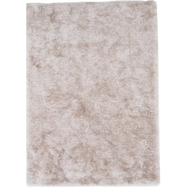 Knpfteppich Elena - Champagnerfarbener Polyester