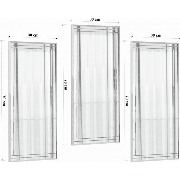 Buhem Spiegelset - Transparent