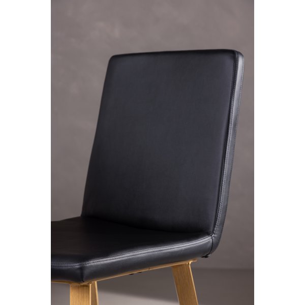 Today Esszimmerstuhl - Schwarzes PU