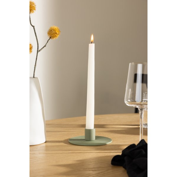 Durchmesser Kerzenständer 12 x 4 cm - Grün Durchmesser Kerzenständer 12 x 4 cm - Grün