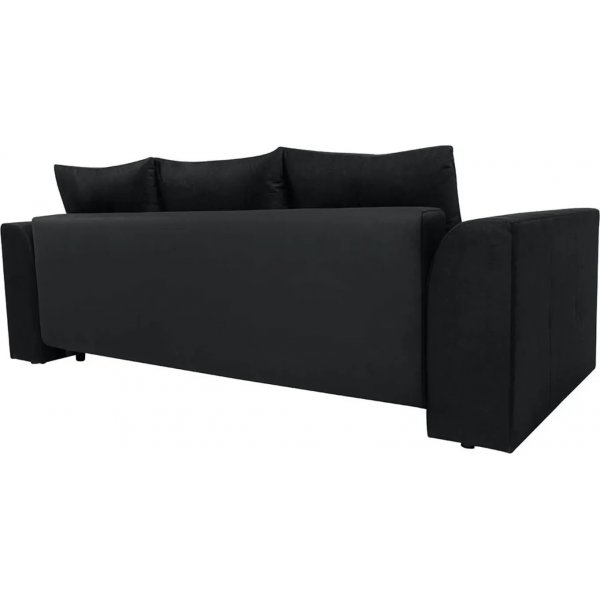 Royal 3-Sitzer Schlafsofa - Schwarz