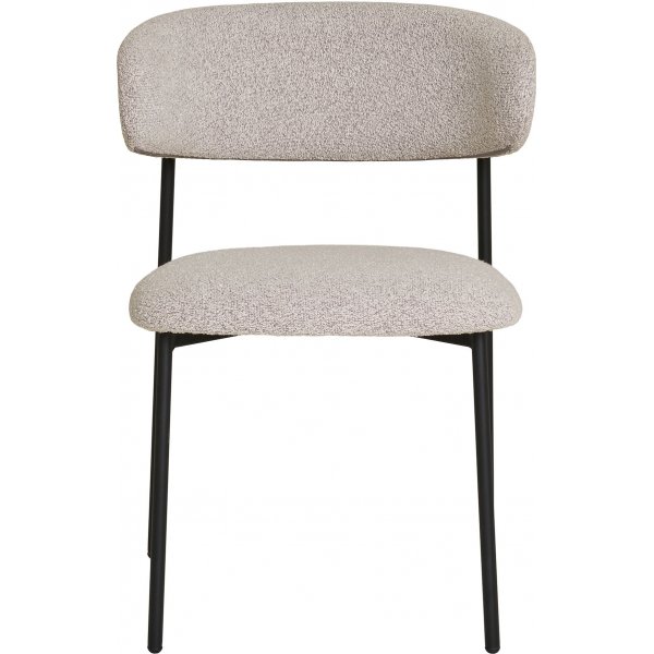 Mira Esszimmerstuhl - Sandfarbenes Bouclé Mira Esszimmerstuhl - Sandfarbenes Bouclé