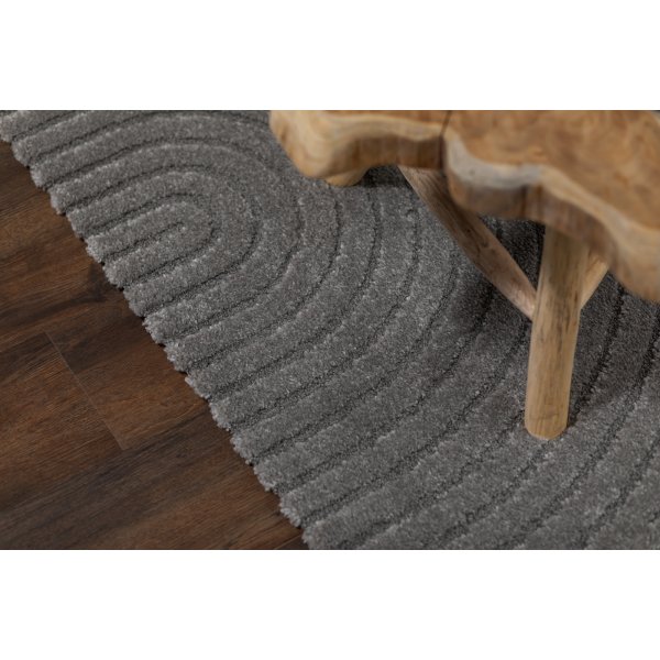 Genova Zen maschinengewebter Teppich Grau Genova Zen maschinengewebter Teppich Grau