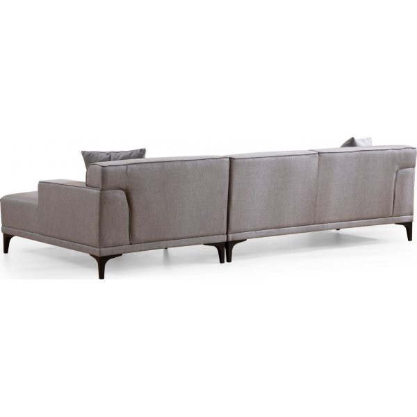 Diwansofa Petra - Hellgrau