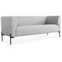 Mistral 2,5-Sitzer-Sofa - Hellgrau (Stoff)