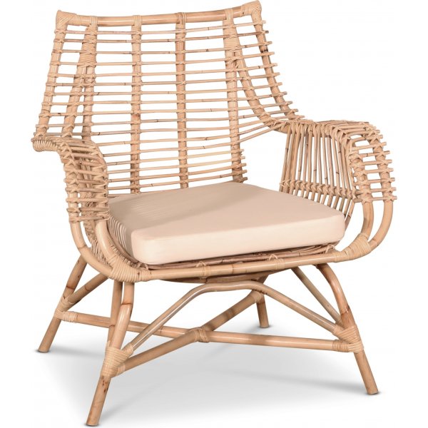 Tibble Sessel aus Rattan - Natur