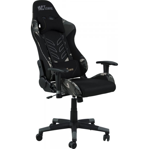 Alpha Gaming-Stuhl - Schwarz/Grau Alpha Gaming-Stuhl - Schwarz/Grau