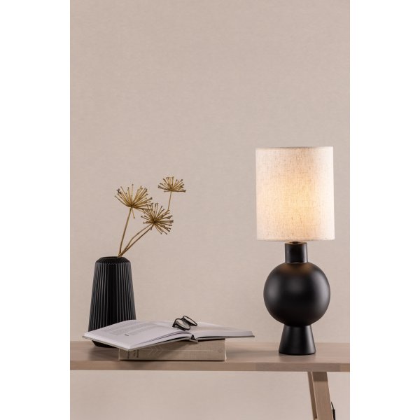 Mysterna Tischlampe - Schwarz/Beige