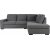 Solna Sofa mit offenem Abschluss 244 cm - Rechts