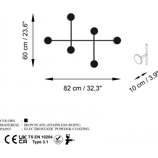 Kleiderbügel für Damen - Schwarz Kleiderbügel für Damen - Schwarz
