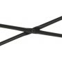 Seaford Schreibtisch 100 cm - Eiche/schwarz