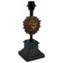 Lwe Lampenfu H36 cm - Schwarz / Gold