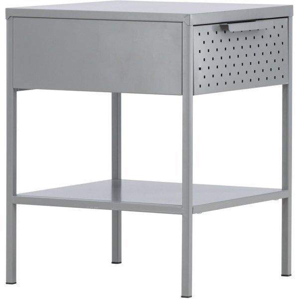 Sacramento Nachttisch - Hellgrau