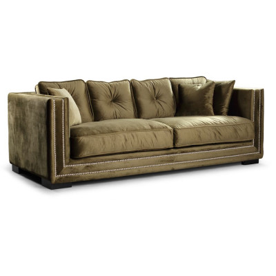 Hamilton Sofa 3-Sitzer - Jede Farbe und jeder Stoff + Mbelpflegeset fr Textilien