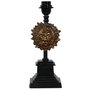 Lwe Lampenfu H36 cm - Schwarz / Gold