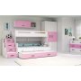 Max Etagenbett mit Zustellbett 120 x 200 cm - Beliebige Farbe