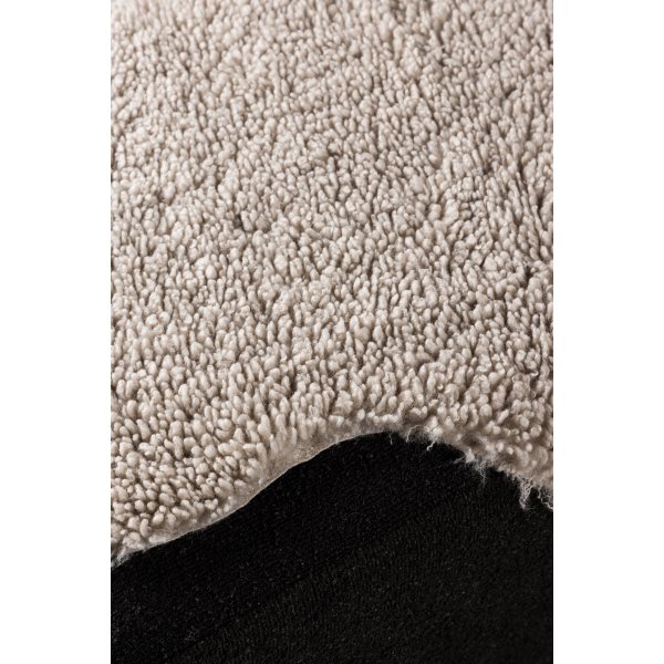 Plaid Katy 60x90 cm - Hellgraues Schaffellimitat Plaid Katy 60x90 cm - Hellgraues Schaffellimitat