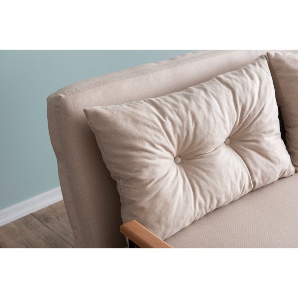 Sando 2 2-Sitzer-Schlafsofa - Creme