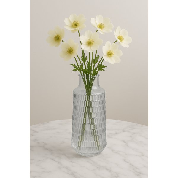 Vase Christel H25 cm - Klar