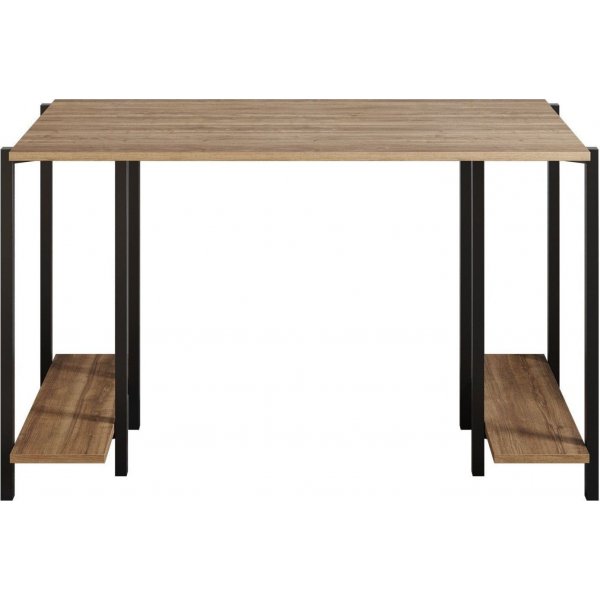 Lesepult 125x60 cm - Schwarz/Walnuss Lesepult 125x60 cm - Schwarz/Walnuss