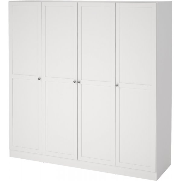 Billund Kleiderschrank mit 4 T�ren - Wei�