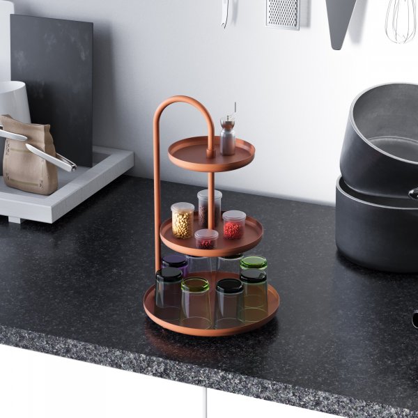 Dekorative Schale Kalki - Kupfer Dekorative Schale Kalki - Kupfer