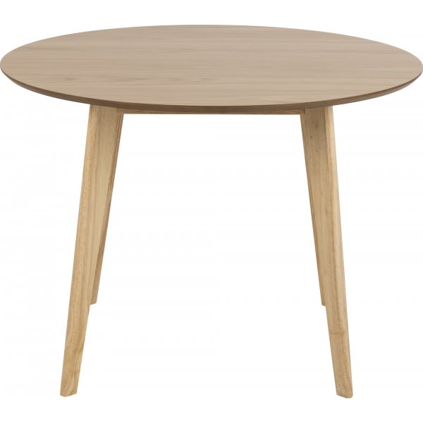 Roxby runder Esstisch aus Eiche Ø105 cm Roxby runder Esstisch aus Eiche Ø105 cm