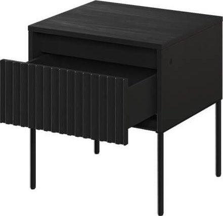 Trend-Nachttisch - Schwarz