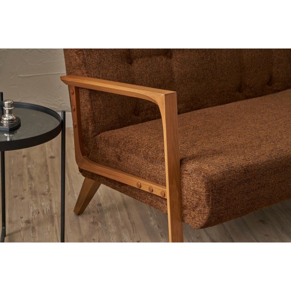 Kemer 2-Sitzer-Sofa - Braun Kemer 2-Sitzer-Sofa - Braun