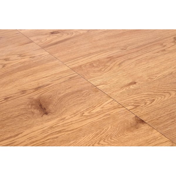 Assis Esstisch 140-180 x 80 cm - Eiche/schwarz