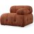 Petite 3-Sitzer-Sofa - Orange