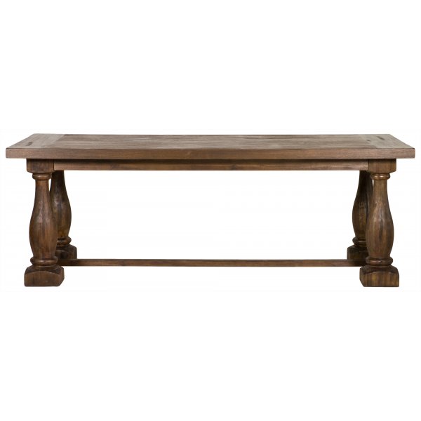 Lamier Esstisch 220 cm - braun gebeizt