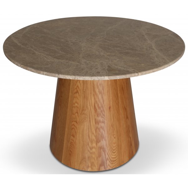 Esstisch Eiche geölt / Empradore Marmor Ø105 cm Esstisch Eiche geölt / Empradore Marmor Ø105 cm