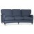 Howard Watford Deluxe 3-Sitzer-Sofa - Marineblau