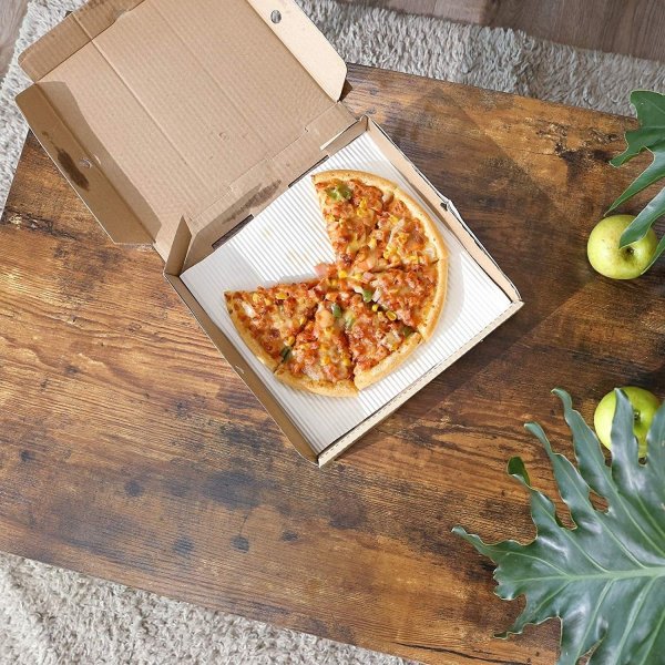 Couchtisch Nick 106 x 60 cm - Braun/Schwarz