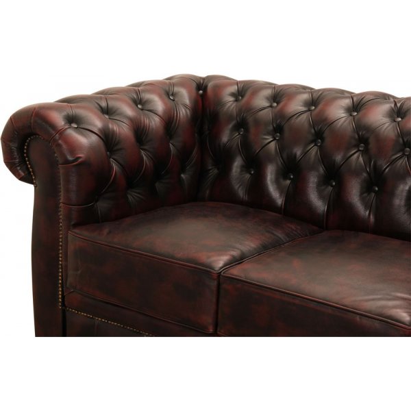 Dublin 3-Sitzer Sofa - Leder Oxblood